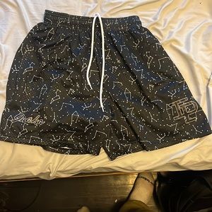 Mens black Inaka Power shorts